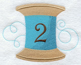Spool of Thread Number 2 - 4.85 Inch