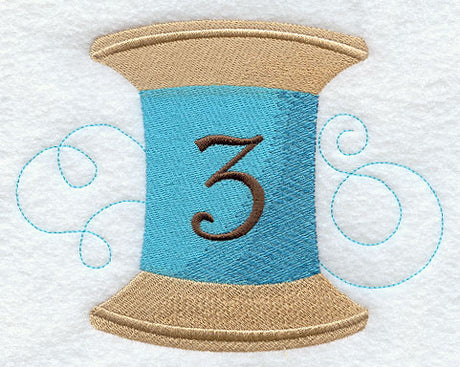Spool of Thread Number 3 - 4.85 Inch