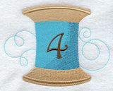 Spool of Thread Number 4 - 4.85 Inch