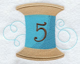 Spool of Thread Number 5 - 4.85 Inch
