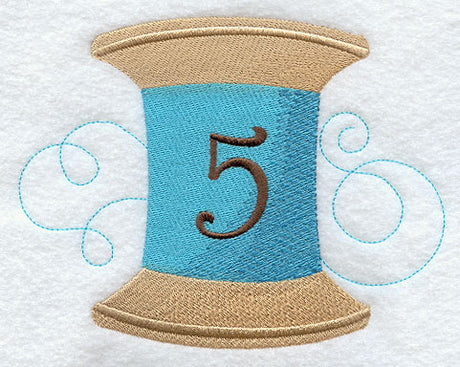 Spool of Thread Number 5 - 4.85 Inch