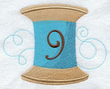Spool of Thread Number 9 - 4.85 Inch