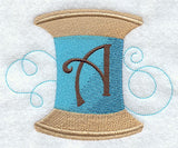 Spool of Thread Letter A - 4.85 Inch