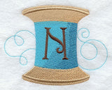 Spool of Thread Letter N - 4.85 Inch