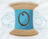 Spool of Thread Letter O - 4.85 Inch