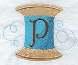 Spool of Thread Letter P - 4.85 Inch
