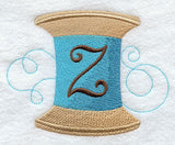 Spool of Thread Letter Z - 4.85 Inch