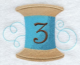 Spool of Thread Number 3 - 4.85 Inch