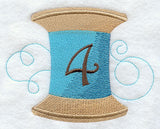 Spool of Thread Number 4 - 4.85 Inch