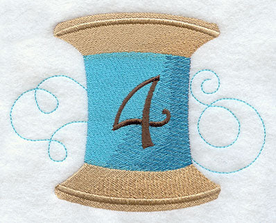 Spool of Thread Number 4 - 4.85 Inch