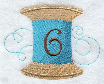 Spool of Thread Number 6 - 4.85 Inch