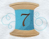 Spool of Thread Number 7 - 4.85 Inch