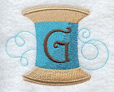Spool of Thread Letter G - 4.85 Inch