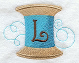 Spool of Thread Letter L - 4.85 Inch