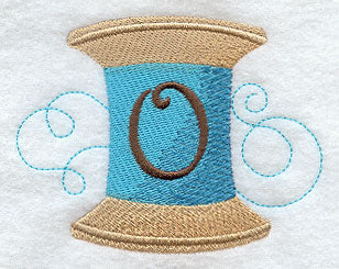 Spool of Thread Letter O - 4.85 Inch