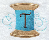 Spool of Thread Letter T - 4.85 Inch