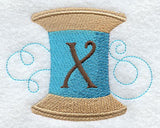 Spool of Thread Letter X - 4.85 Inch