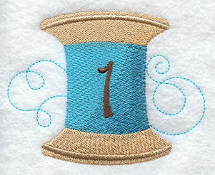 Spool of Thread Number 1 - 4.85 Inch