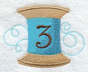 Spool of Thread Number 3 - 4.85 Inch