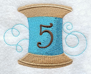 Spool of Thread Number 5 - 4.85 Inch