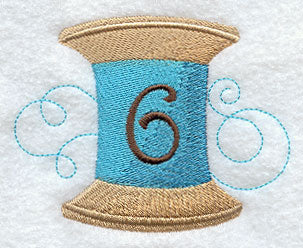 Spool of Thread Number 6 - 4.85 Inch