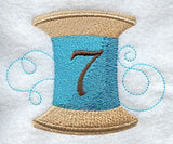 Spool of Thread Number 7 - 4.85 Inch