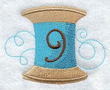 Spool of Thread Number 9 - 4.85 Inch
