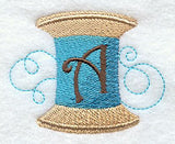 Spool of Thread Letter A - 4.85 Inch