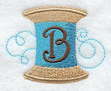 Spool of Thread Letter B - 4.85 Inch