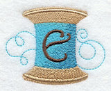 Spool of Thread Letter E - 4.85 Inch