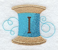 Spool of Thread Letter I - 4.85 Inch