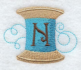 Spool of Thread Letter N - 4.85 Inch