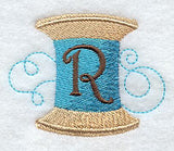 Spool of Thread Letter R - 4.85 Inch