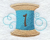 Spool of Thread Number 1 - 4.85 Inch