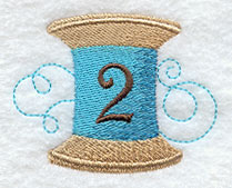 Spool of Thread Number 2 - 4.85 Inch