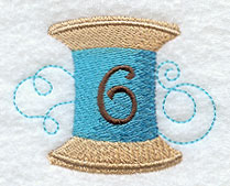 Spool of Thread Number 6 - 4.85 Inch