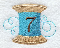 Spool of Thread Number 7 - 4.85 Inch