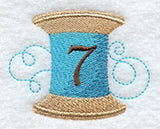 Spool of Thread Number 7 - 4.85 Inch