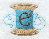 Spool of Thread Letter E - 4.85 Inch