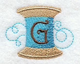Spool of Thread Letter G - 4.85 Inch