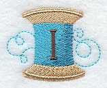 Spool of Thread Letter I - 4.85 Inch