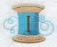 Spool of Thread Letter I - 4.85 Inch