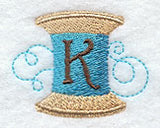 Spool of Thread Letter K - 4.85 Inch