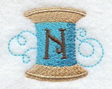 Spool of Thread Letter N - 4.85 Inch