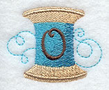 Spool of Thread Letter O - 4.85 Inch