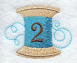 Spool of Thread Number 2 - 4.85 Inch