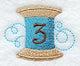 Spool of Thread Number 3 - 4.85 Inch