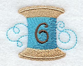 Spool of Thread Number 6 - 4.85 Inch