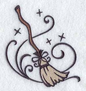 Halloween Glam - Broom