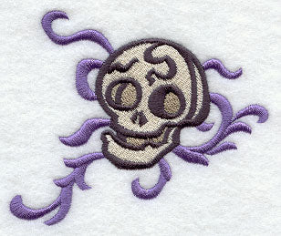 Halloween Filigree Skull